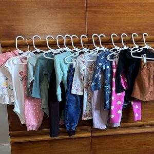 Fall/Winter Toddler Girl 9-12M Lot